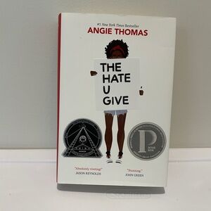 The Hate U Give by Angie Thomas Hardcover Book